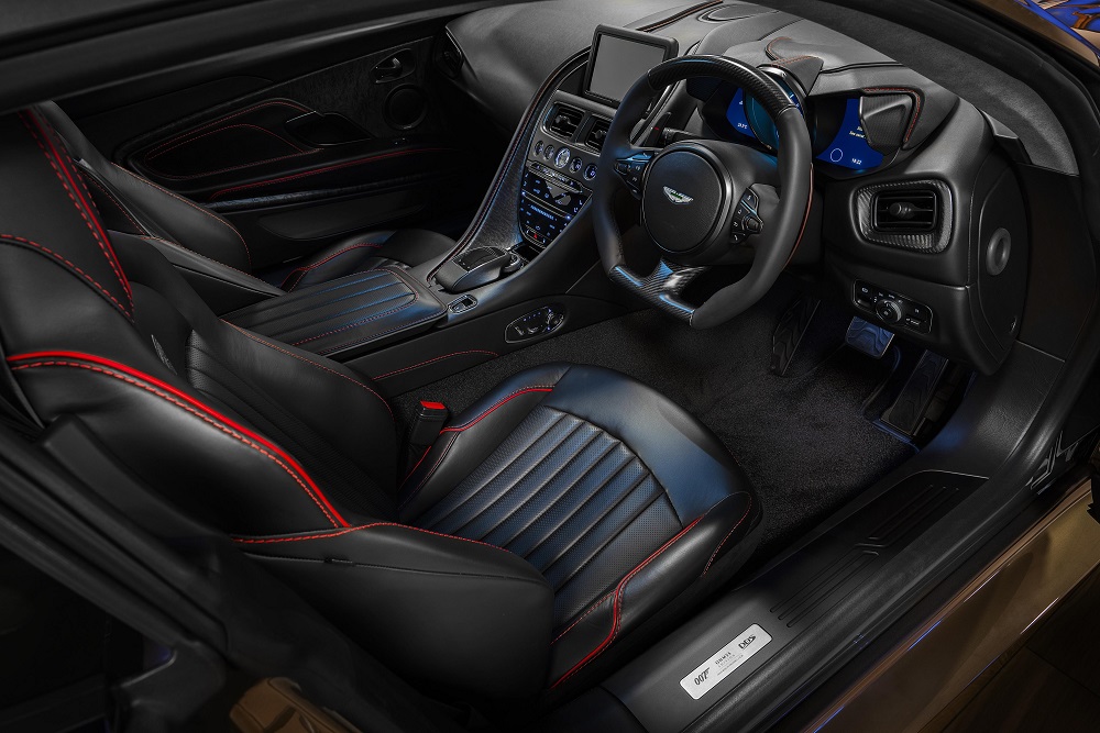 Aston Martin On Her Majesty's Secret Service DBS Superleggera