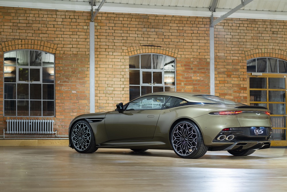 Aston Martin On Her Majesty's Secret Service DBS Superleggera