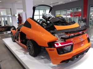 Iron Man Audi R8 V10 + Petersen Automotive Museum