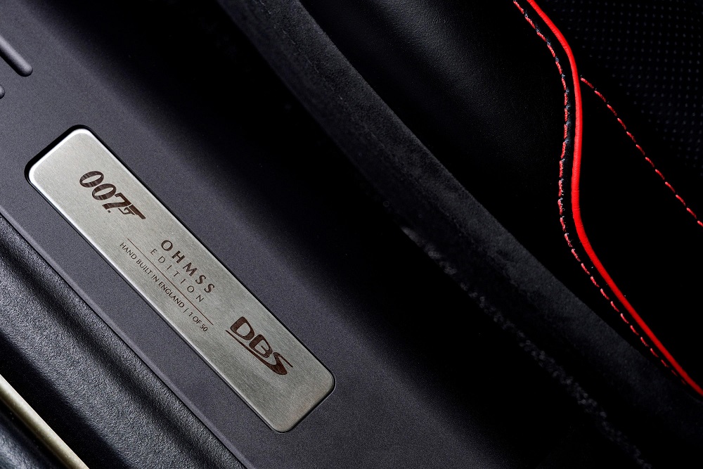 Aston Martin On Her Majesty's Secret Service DBS Superleggera