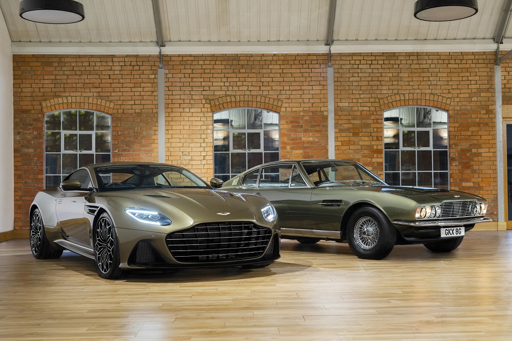 Aston Martin On Her Majesty's Secret Service DBS Superleggera