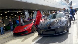 Silverstone Circuit Enjoys Cacophony of European Supercar Excellence