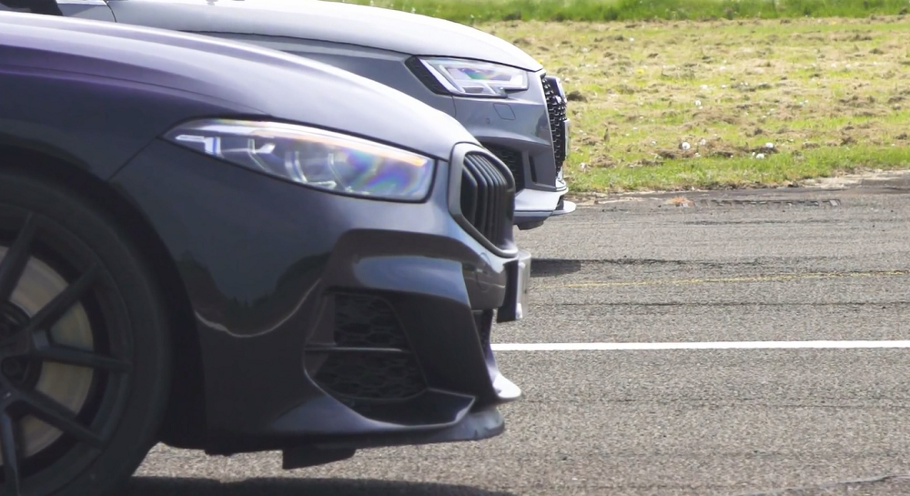6speedonline.com Audi RS4 Avant Takes on BMW M850i in Acceleration and Braking Tests