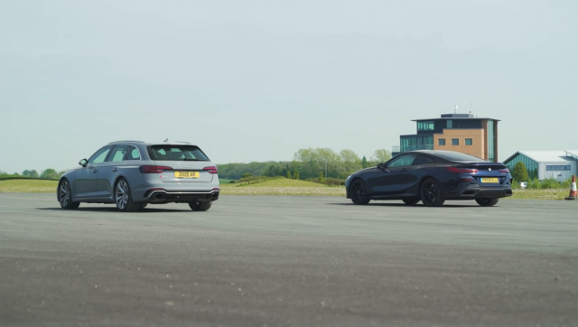 6speedonline.com Audi RS4 Avant Takes on BMW M850i in Acceleration and Braking Tests