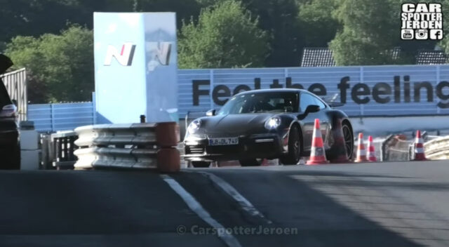 Porsche 992 911 Turbo and Turbo S at the Nurburgring