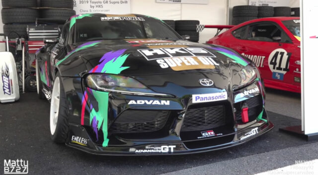 Toyota HKS GR Supra Drift Car
