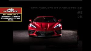 2020 Corvette Convertible Set for Oct. 2 Debut in Florida