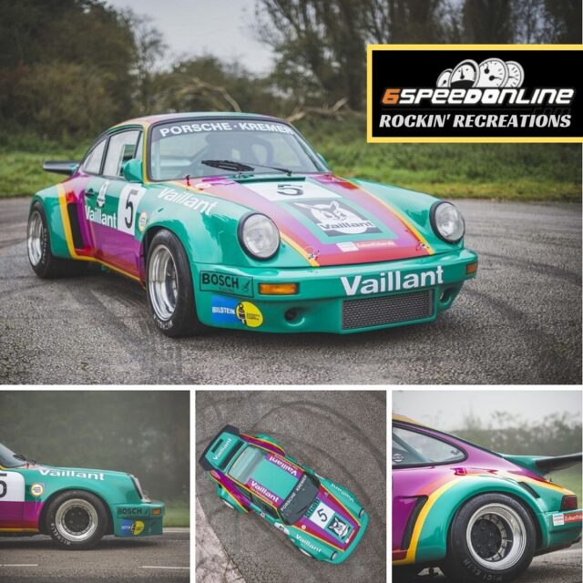 Porsche 911 RSR Recreation to Make Debut in the U.K., Nov. 8-10