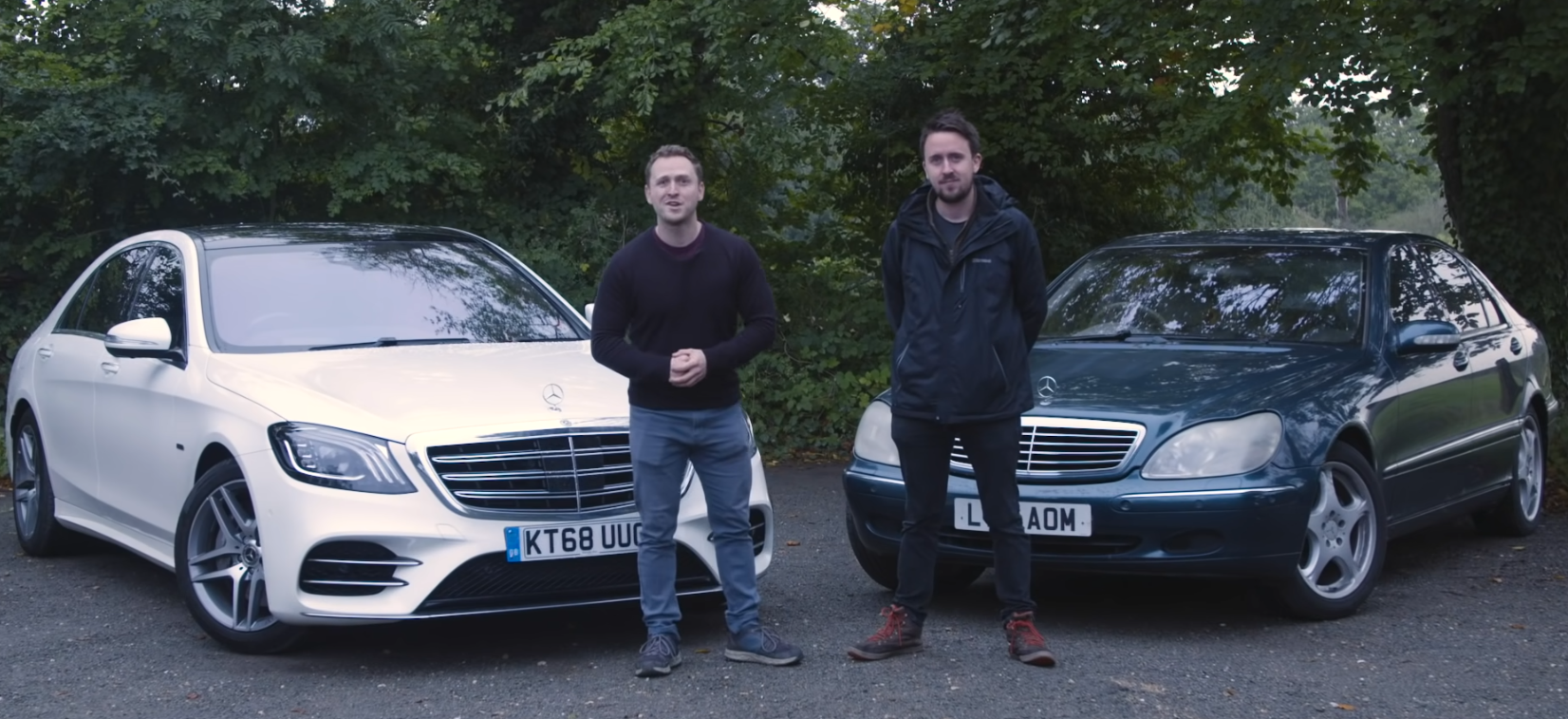 Mercedes S500 v. S560e