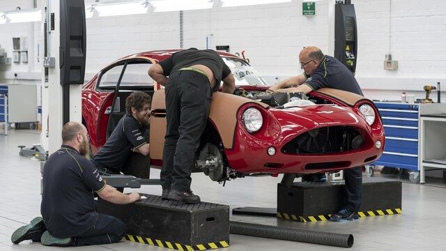 A BTS Look at Aston Martin’s Amazing DB4 GT Zagato Build