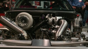 Turbo 4-Rotor RX-7 Mazda 26B with Garrett 106mm Largest Production Billet Turbo