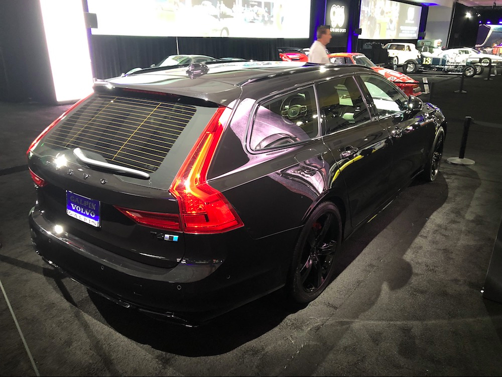 Galpin Auto Volvo V90 T6 R-Design twincharged turbo and supercharged engine at L.A. Auto Show