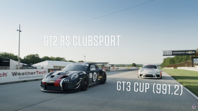 Porsche 911 GT2 RS Club Sport vs 911 GT3 Cup Car
