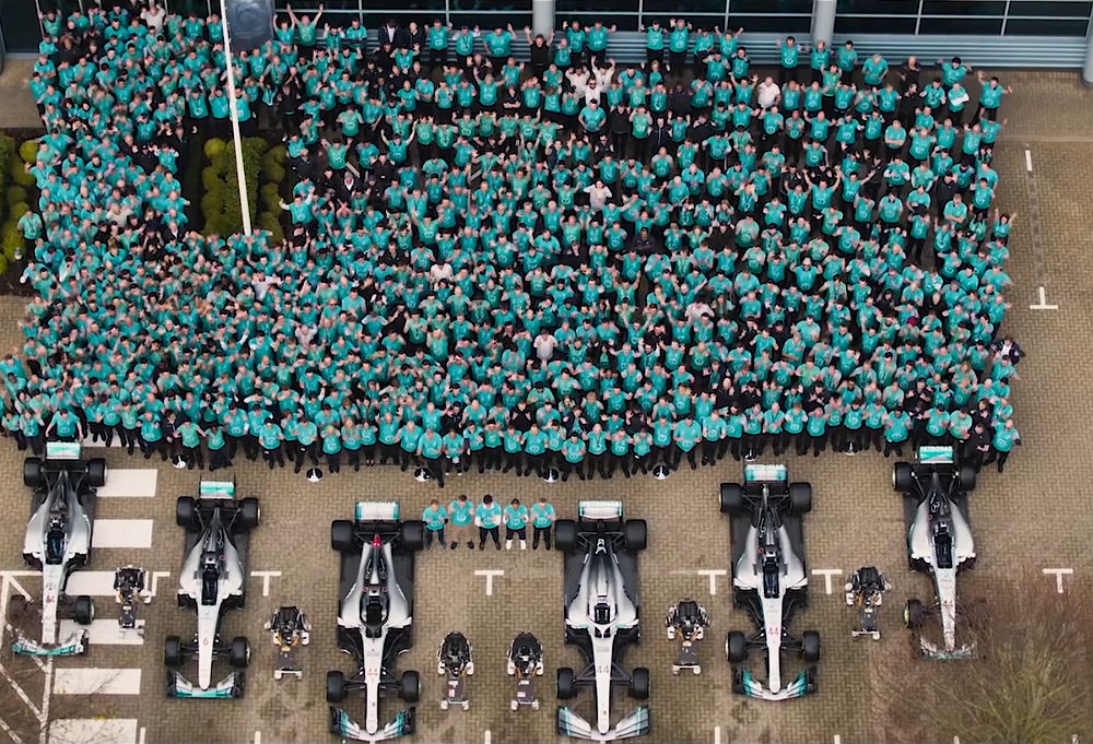 Lewis Hamilton Championship Winning Cars