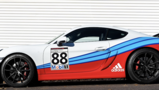 Porsche Cayman GT4 Martini Livery