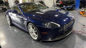 Mariana Blue Aston Martin