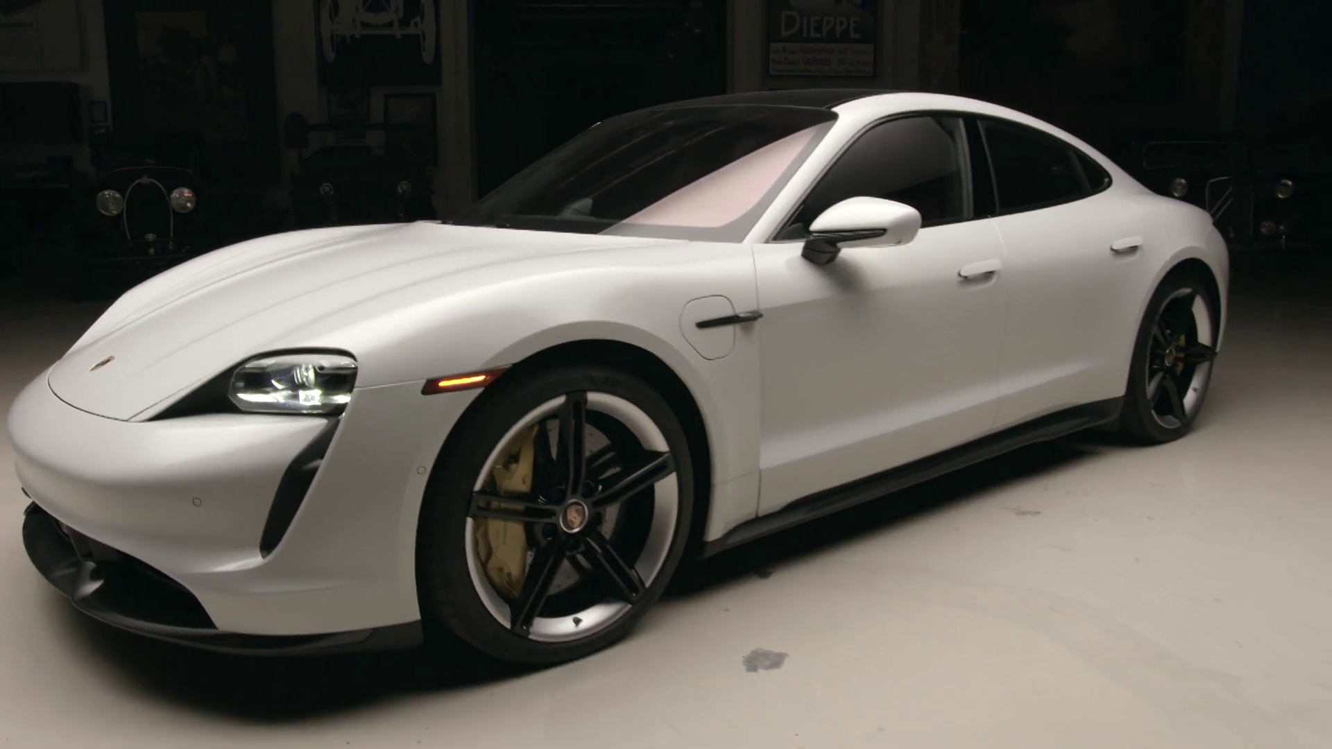 leno's garage 2020 porsche taycan jay leno