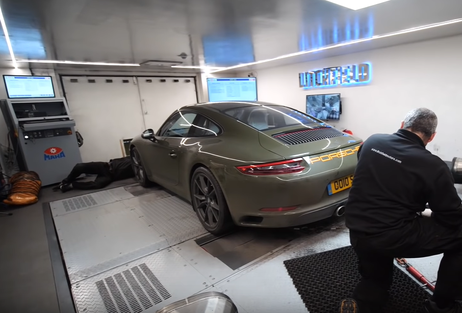 Carrera T on Dyno