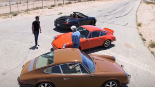 Patrick Dempsey, Jay Leno Burn Rubber in a Couple of RS 911s