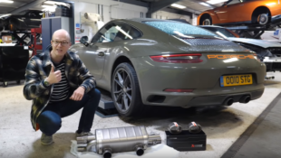 YouTuber Scares Himself in a Modified Carrera T