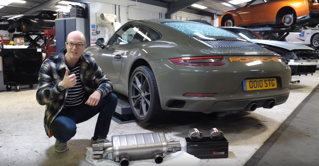 YouTuber Scares Himself in a Modified Carrera T