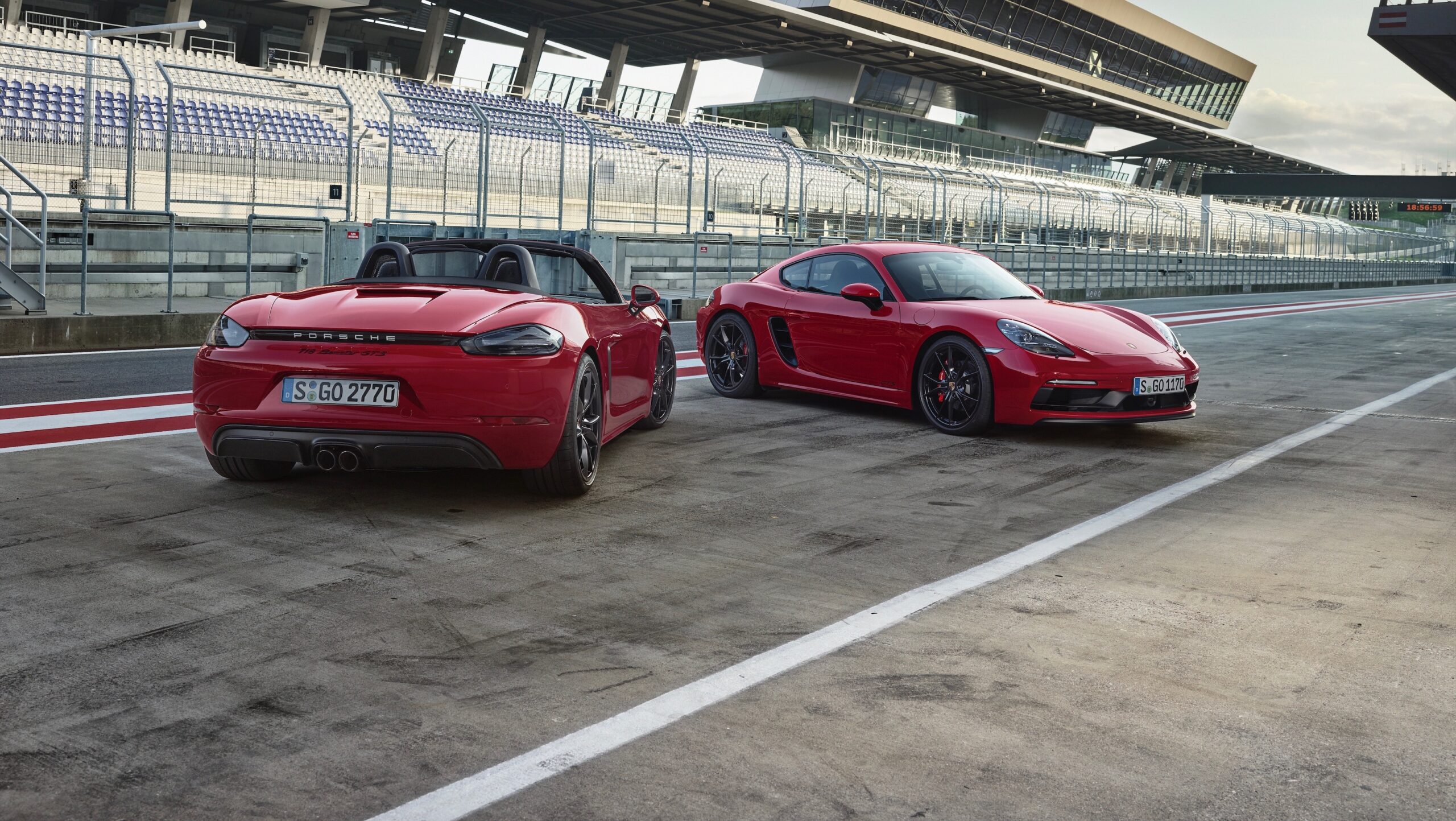 Porsche Boxster and Cayman GTS
