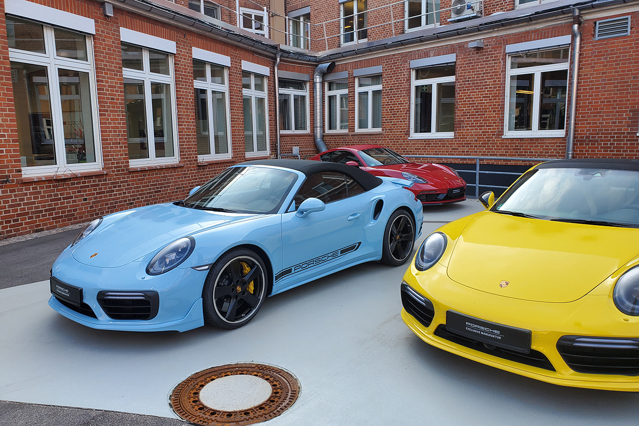 Porsche factory delivery