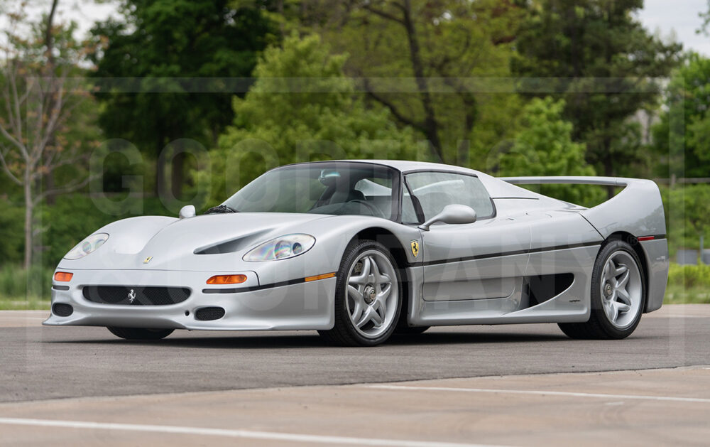 Silver Ferrari F50 Online Auction