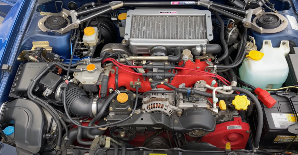 Subaru Impreza 22B engine