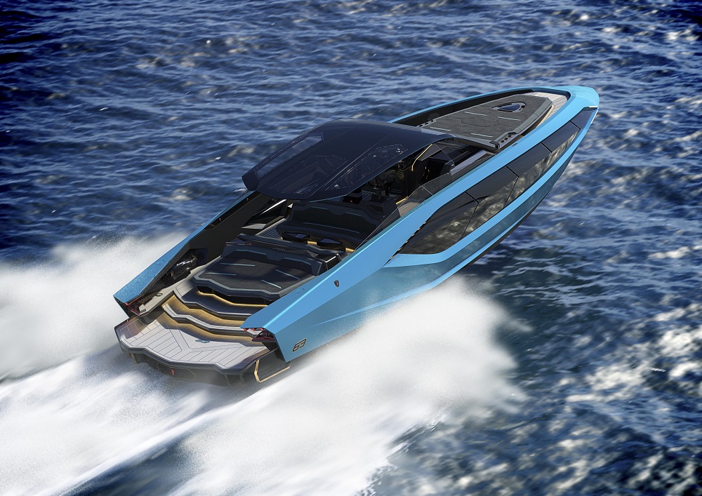 photo of Lamborghini Yacht Brings Supreme Italian Style & Speed to High Seas image