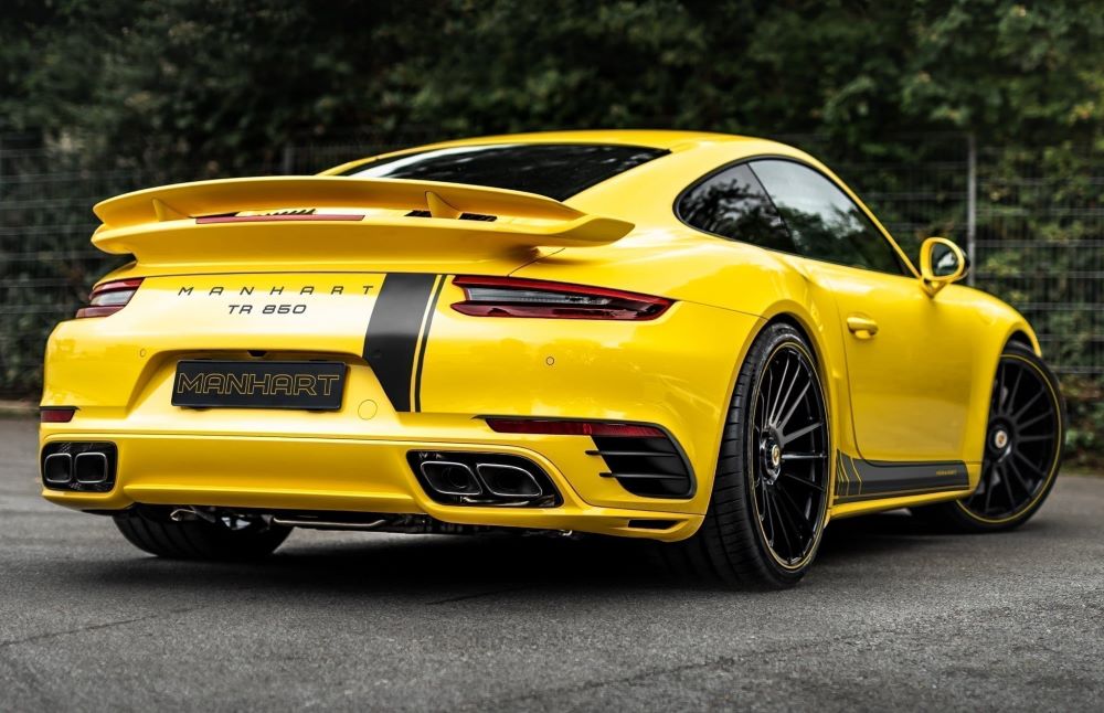 Manhart TR 850 Extracts Major Power From Porsche's 991.2 Turbo S