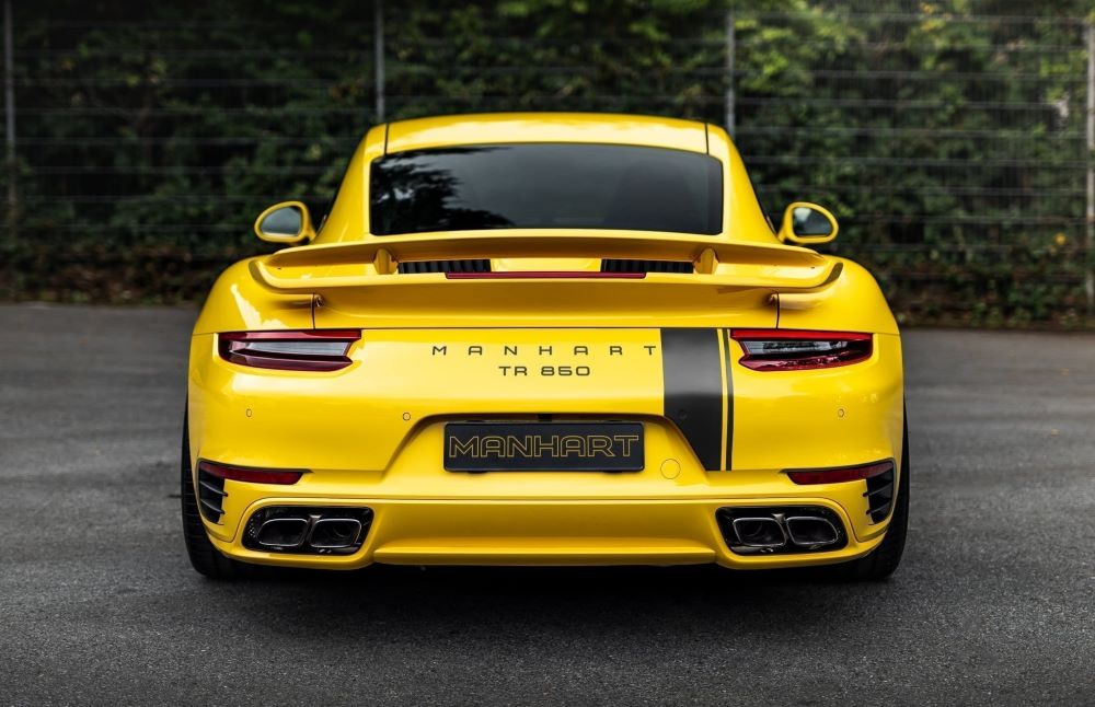Manhart TR 850 Extracts Major Power From Porsche's 991.2 Turbo S
