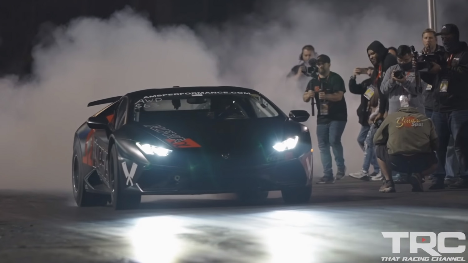 1800 HP Lamborghini Huracan Drag Race Video Capture