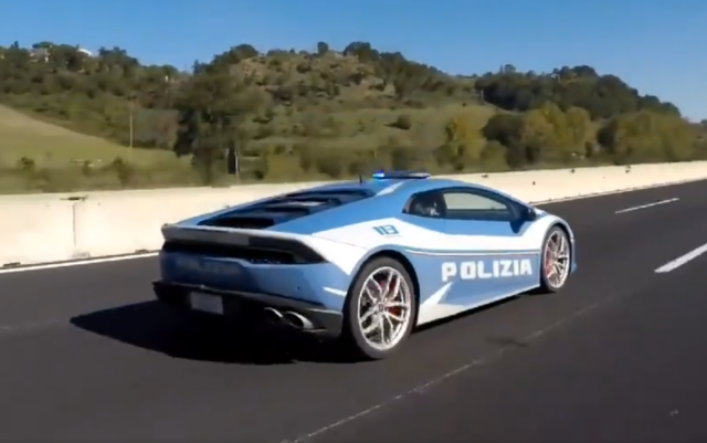 Police Lamborghini