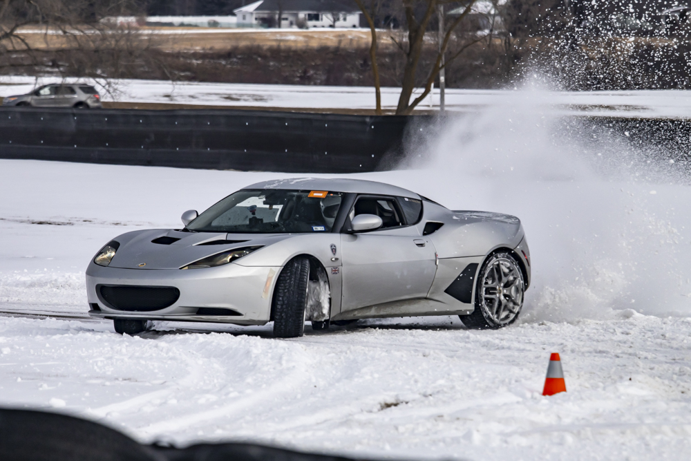 photo of Lotus Evora Owner Takes Car To Winter Autocross—and Wins! image