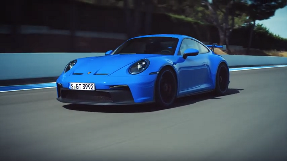 photo of 2022 Porsche 911 GT3 Reveal Is 6 Minutes of Aural Delight image
