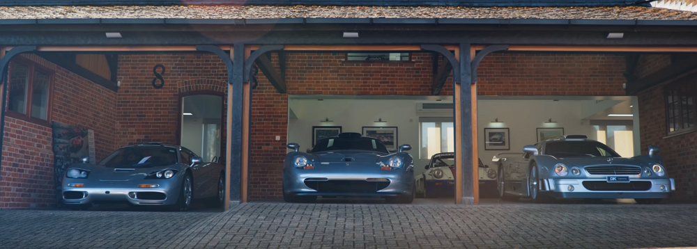 F1, Porsche 911 GT1, Mercedes CLK GTR