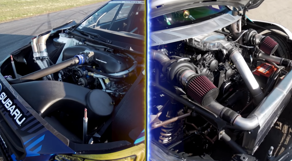Subaru WRX STI vs GT-R Powered Nissan Altima