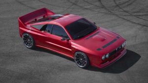 Evo37 is a Road Legal Restomod of the Lancia 037