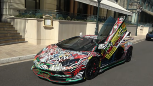 Hand-painted Lambo