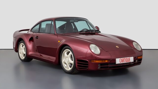 Rare Porsche 959 Prototype Is Quite Alluring
