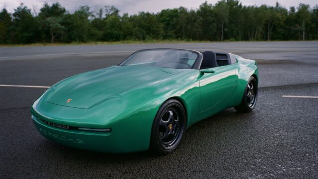 Porsche 968 Is a Retro-esque Roadster with Modern Flair