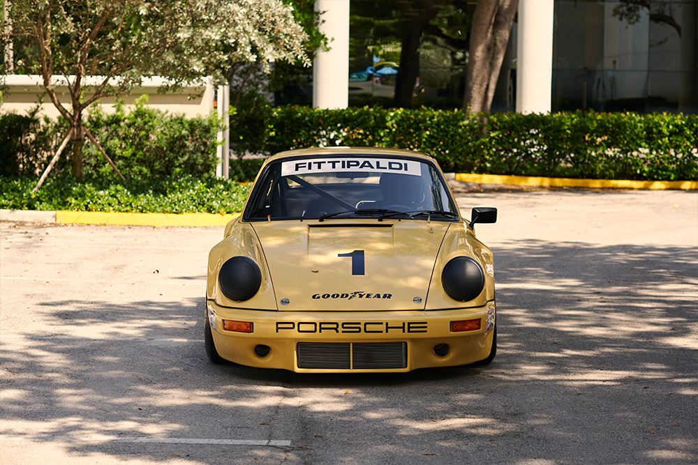 Anderson Fittipaldi Pablo Escobar Robert Penske Carrera RSR 3.0 IROC Race Car