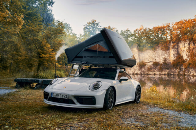 Porsche 911 Rooftop Tent