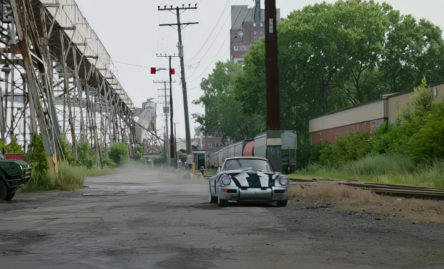Porsche 964 911 as Mirage in Transformers Rise of the beasts trailer