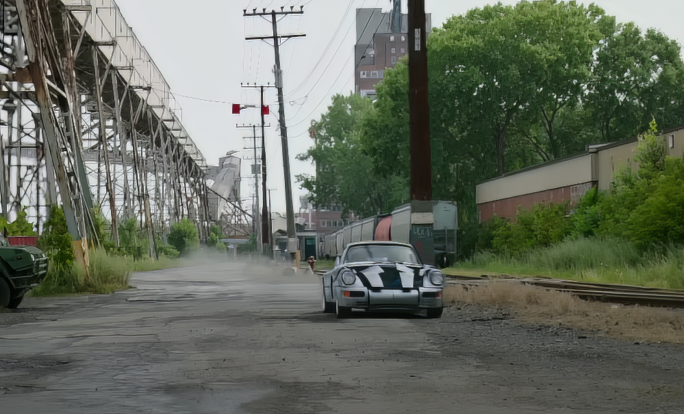Porsche 964 911 as Mirage in Transformers Rise of the beasts trailer