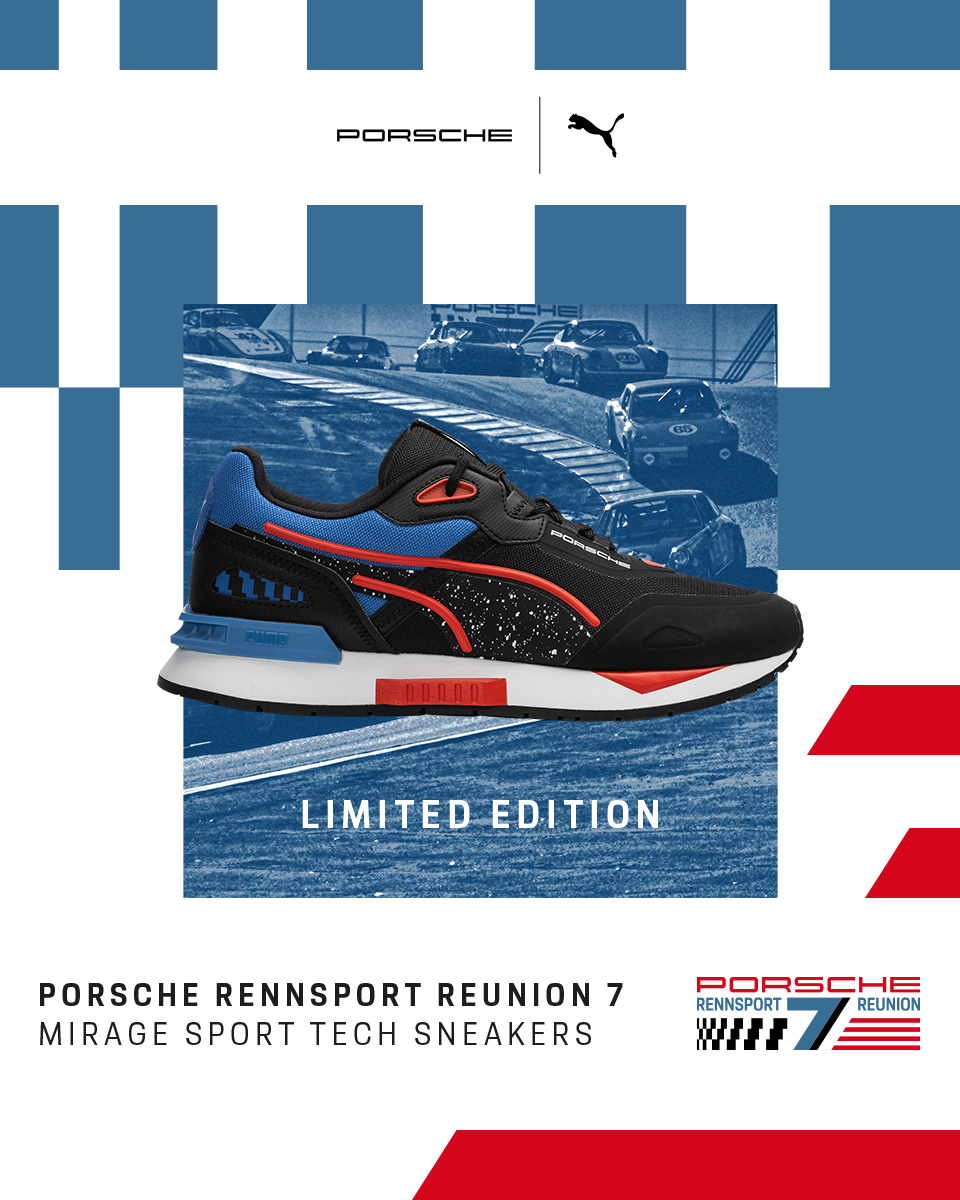 Get Your Kicks with Rennsport Reunion Sneakers From Porsche