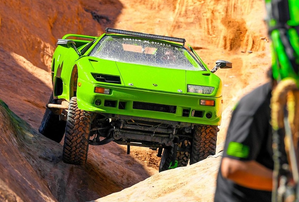 Fake Lamborghini Diablo With Jeep Underpinnings Makes One Wild Off-Roader