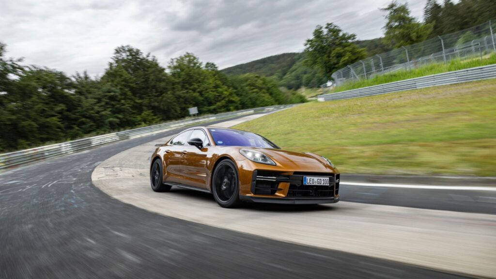 Pre-production 2024 Panamera broke previous record by a blistering 5.64 seconds on the 'Green Hell.'