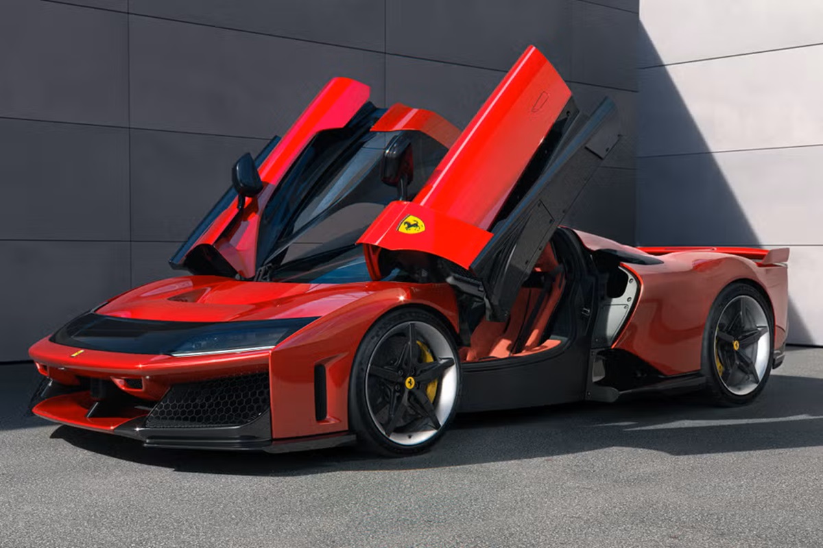 The new Ferrari F80. 